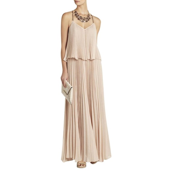 Parfait (Beige) Joelle Tiered Pleated NEW - Picture 1 of 3